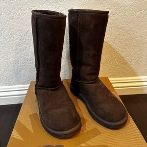 UGG Dark Brown Classic Tall Boots